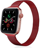 Strap For Apple watch band 44mm 40mm 38mm 42mm metal Magnetic